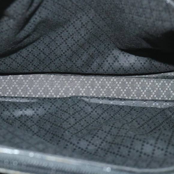 GUCCI GG Canvas Bamboo Hand Bag Black 002 1015 Auth fm2780 - Picture 10 of 16